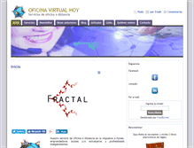 Tablet Screenshot of oficinavirtualhoy.com